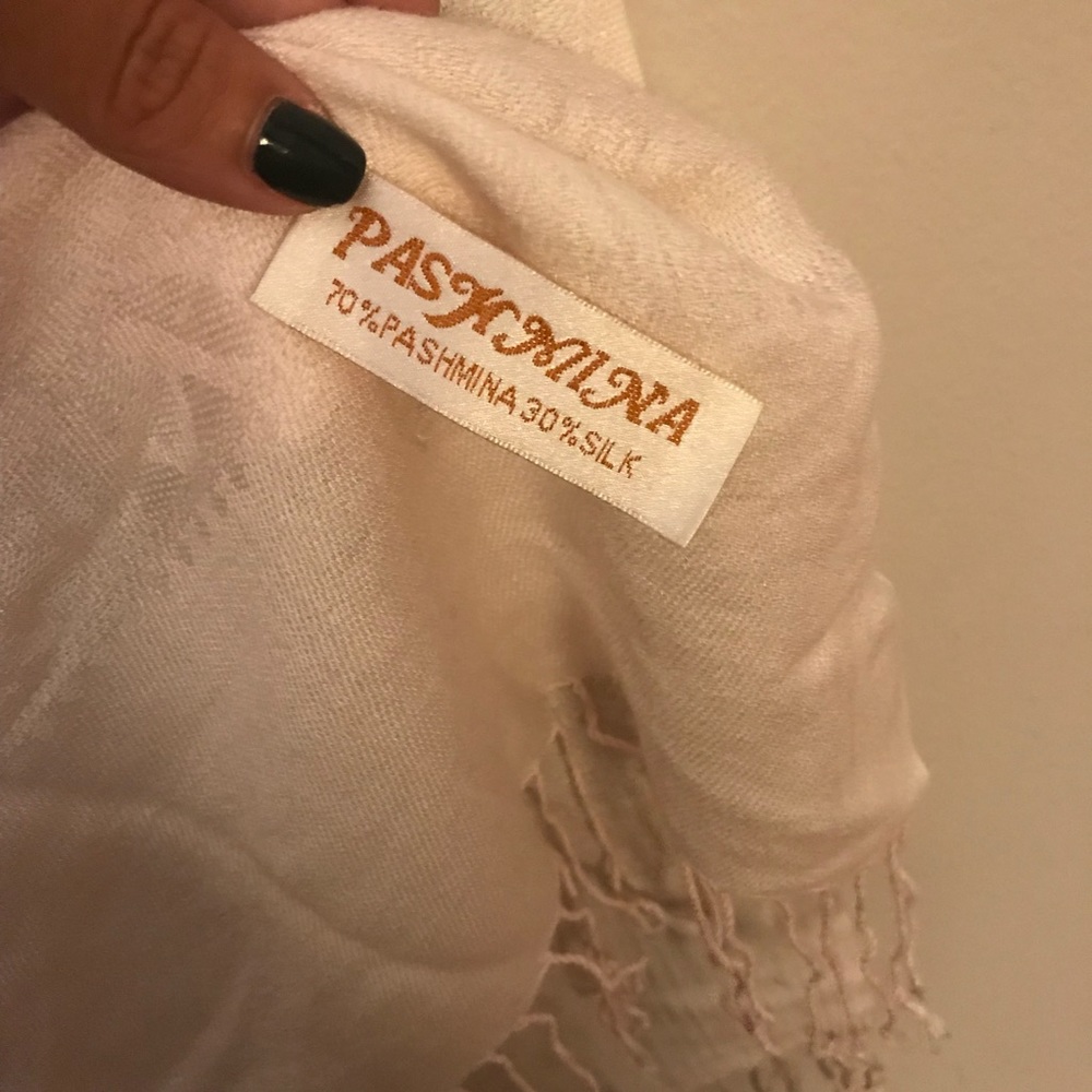 PASHMINA Light Pink Scarf